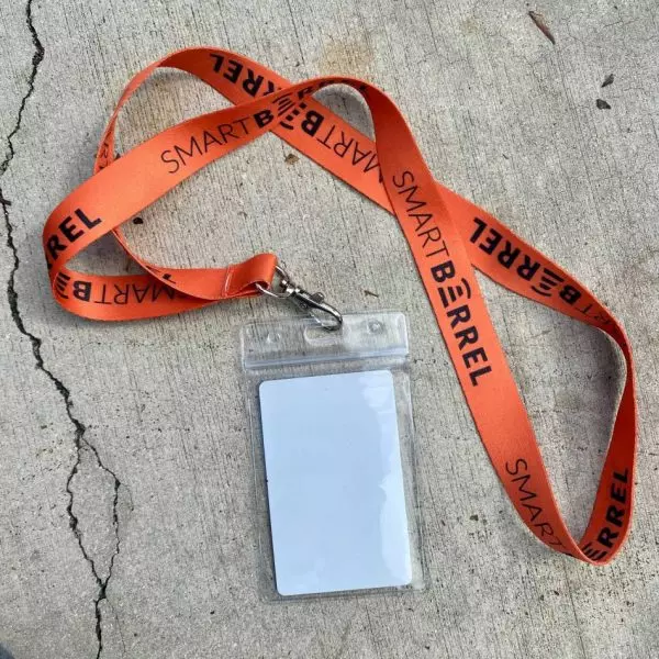 sleeve and Id and lanyard