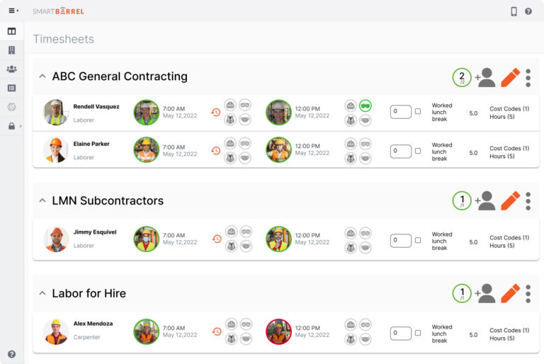 Construction Labor Tracking Software & Solution 100 Accurate