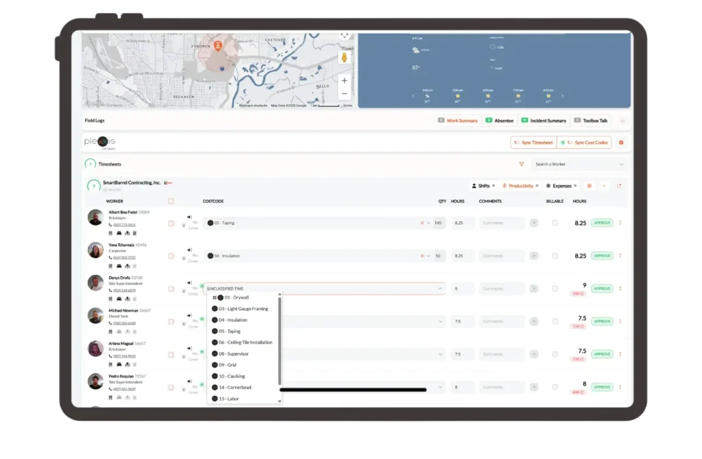 Apply Cost Codes Using SmartBarrel
