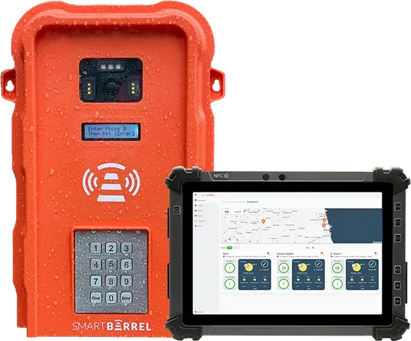 SmartBarrel Jobsite Time Clock with Dashboard