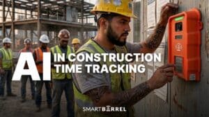 AI in construction time tracking