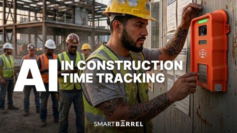 AI in construction time tracking