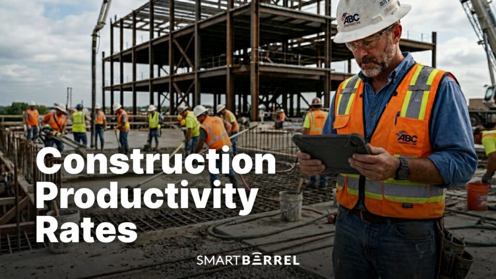 construction productivity rates