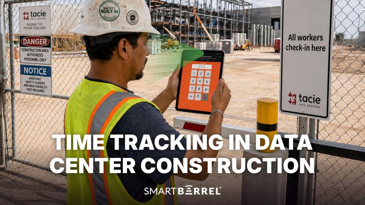 Time Tracking in Data Center Construction