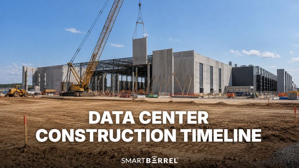 data center construction timeline