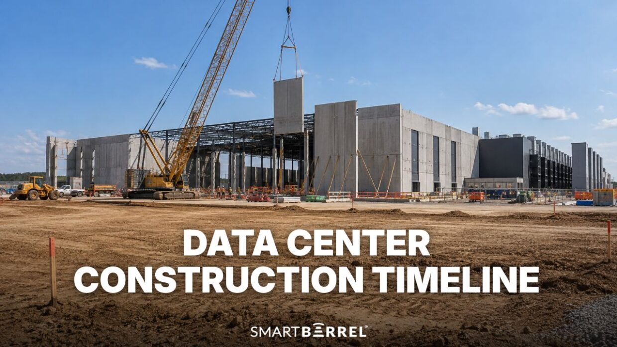data center construction timeline