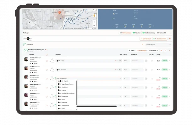 Apply Cost Codes Using SmartBarrel
