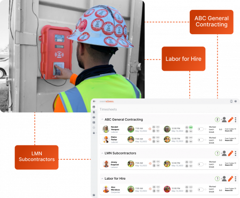 manpower tracking for certified payroll