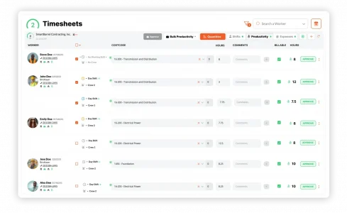 timesheet with shadow timesheet with shadow